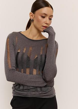Кофта рванка в гранж стилі lashady,