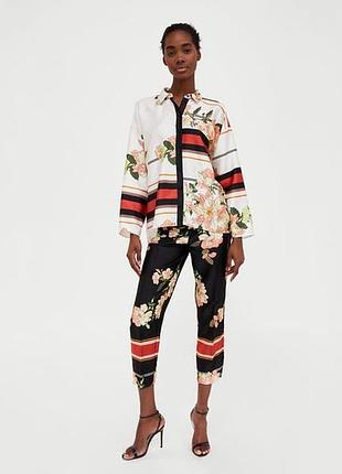 Атласна сорочка zara
