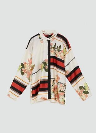Атласна сорочка zara 2