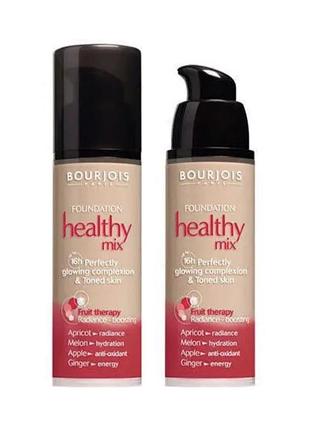 Тональний крем bourjois healthy mix foundation, 30 мл (№52/vonille vanilla/ваніль)