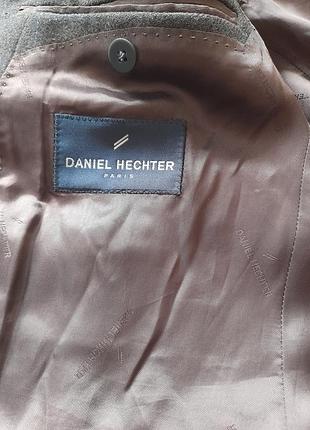 Daniel hechter paris mens wool blazer check pattern classic tailored jacket оригінальний,  піджак 5