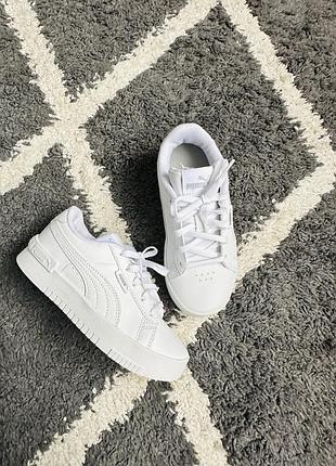 Кросівки унісекс puma білі розмір 31 довжина устілки 19 см нові❤️