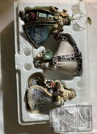 Новорічні іграшки the ashton-drake galleries old world santas набір