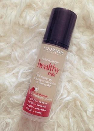 Тональний крем bourjois healthy mix foundation, 30 мл (№53, light beige/світло бежевий)