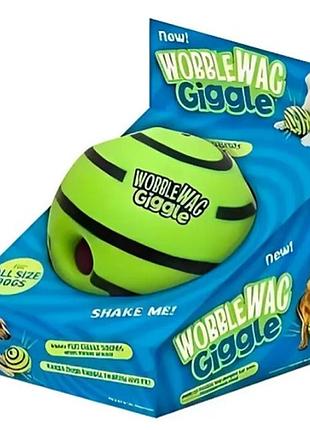 Мяч для игры с собакой wobble wag giggle