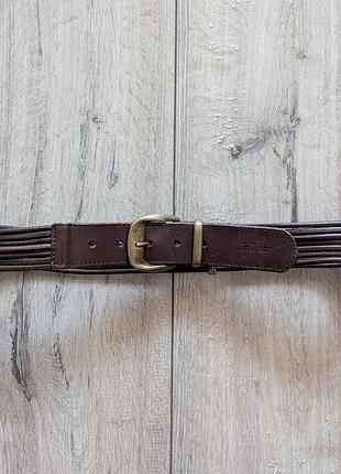 Винтажный пояс inwear из натуральной кожи размер m