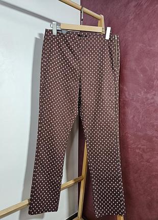 Легінси жіночі h&m коричневі у горох