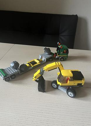 Lego 4203 транспортувальник екскаватора
