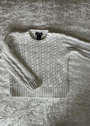 Светр polo ralph lauren білий 2