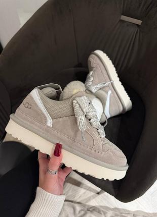 Женские угги ugg lowmel sneaker grey