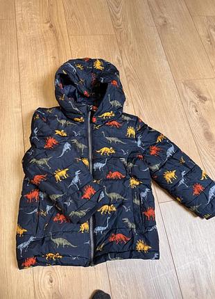 Куртка для хлопчика h&m з принтом динозаврів