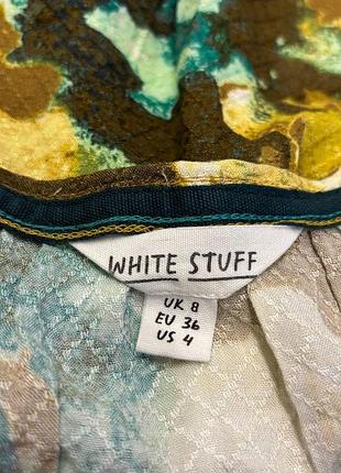 Вискозная блуза white stuff 8