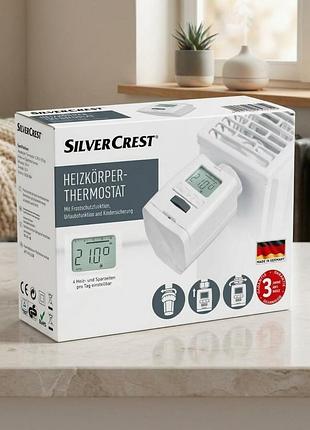 Програмований радіаторний термостат silvercrest. 3