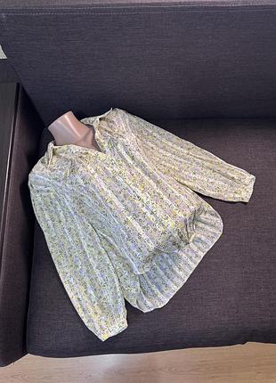 Рубашка,блуза в квіти від zara