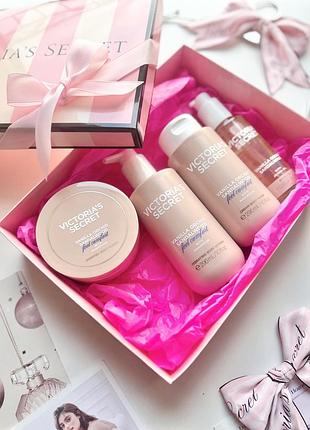 Набір vanilla orchids sandalwood victoria’s secret набор косметики по догляду за тілом скраб гель олійка