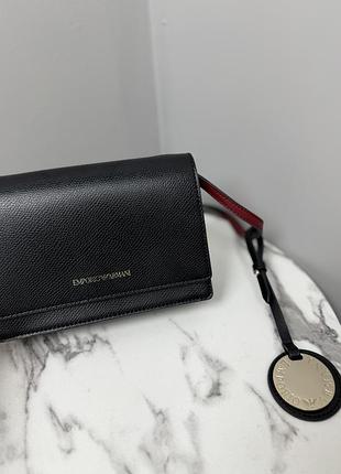 Armani сумка клатч чорна жіноча 3