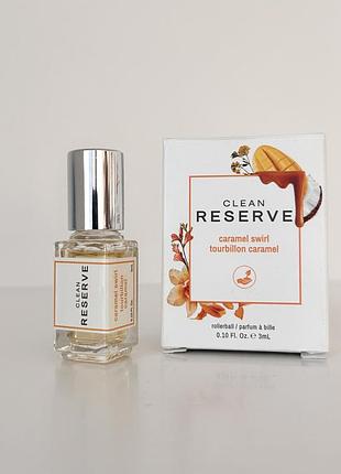 Clean reserve caramel swirl edp rollerball