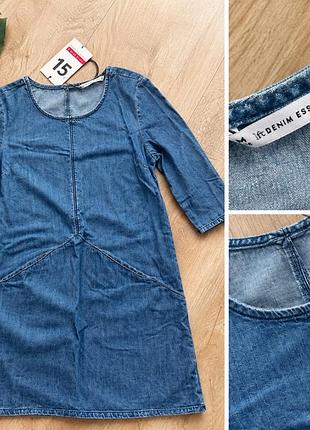 Жіноча коротка джинсова сукня lft denim essentials синього кольору, розмір m