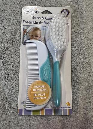 Дитячий гребінець, brush & comb set, новий