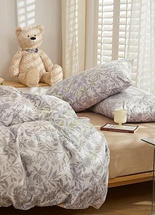 Постельное белье евро из фланели koloco print 3 22360 200х230 см