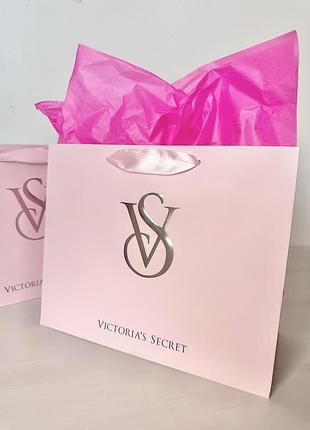 Пакет подарунковий victoria’s secret пакування упаковка вікторія сікрет виктория сикрет