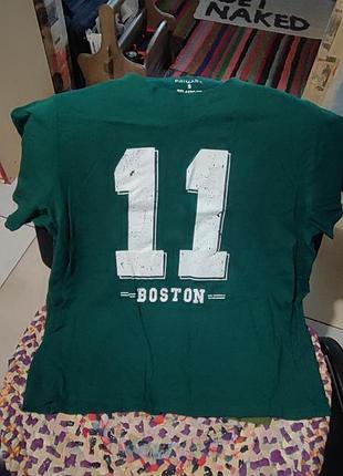 Футболка зеленая boston 11