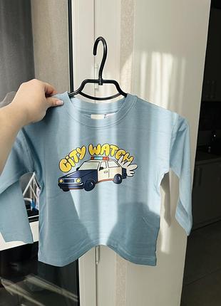 Дитячий лонгслів zara 7