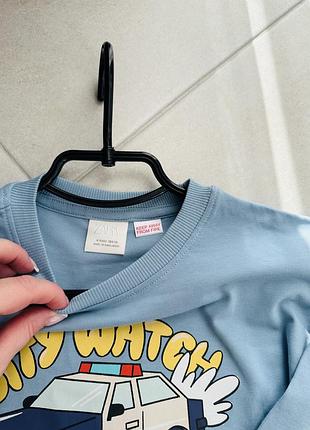 Дитячий лонгслів zara 5