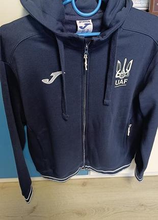 Чоловіча спортивна кофта joma збірна україни темно-синя xs