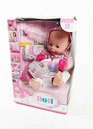 Уцінка. пупс "doll" у рукавичках — немає аксесуарів