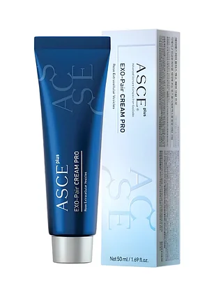Asce plus exo-pair cream pro омолаживающий крем с экзосомами дамасской розы .