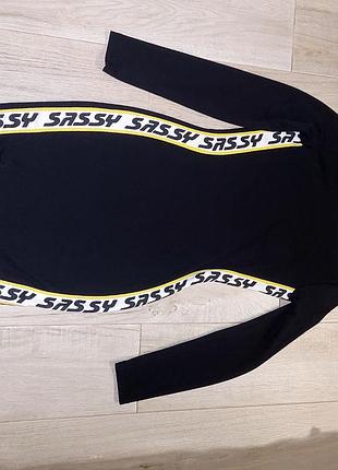 Сукня міні h&m divided з лампасами 2