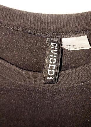 Сукня міні h&m divided з лампасами 4
