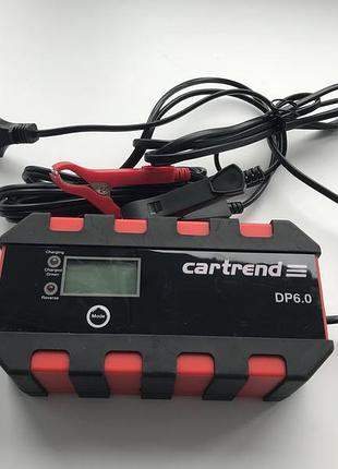 Зарядка для аккумулятора cartrend mikprozessor dp 6.0 6/12v 6amp