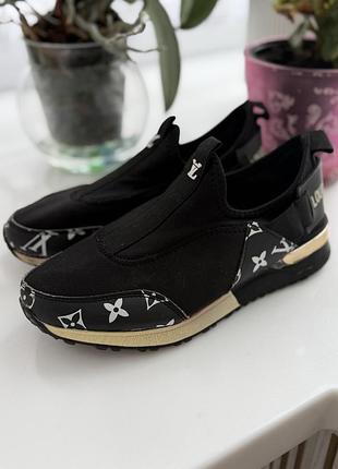 Жіночі кросівки louis vuitton чорні, розмір 37