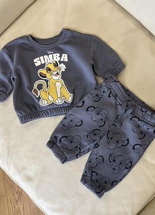 Костюм simba від прімарк 0-3 міс ріст 62 на хлопчика стан як новий, утеплений