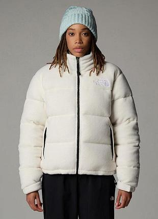 Женская куртка the north face 700 w 2000 polar nuptse jacket, белая, m