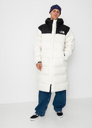 The north face 96 nuptse 700 парка светло-бежевая, l