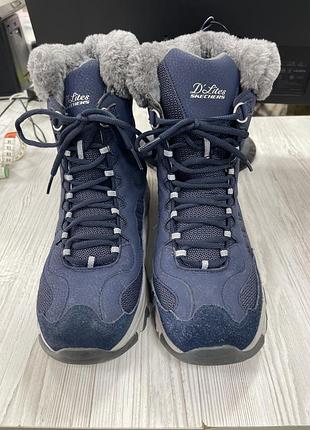 Теплі сапожки skechers