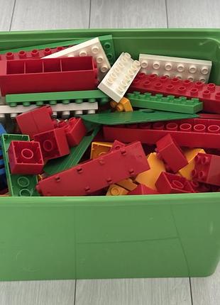 Конструктор lego duplo велика ферма+велика пластина+ящик ikea+багато деталей 5