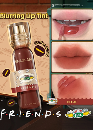 Тинт для губ friends sheglam central perk blurring lip tint - decaf - с эффектом размытия (6359)