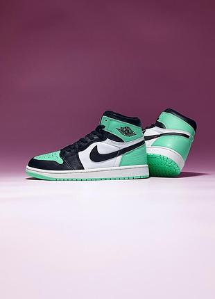 Кожаные кроссовки nike air jordan 1 retro high g. оригинал. размер 42.5 - 27 см