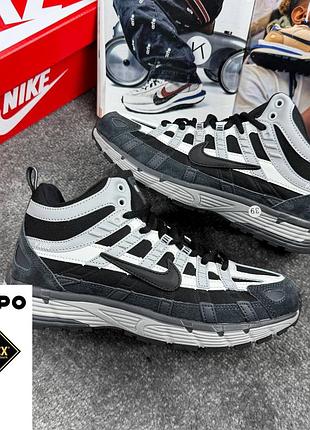 Nike p-6000 black grey gore tex