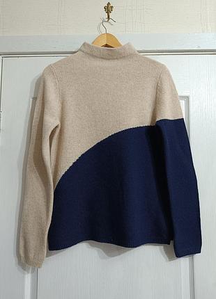Теплый шерстяной джемпер farhi by nicole farhi (100% lambswool).