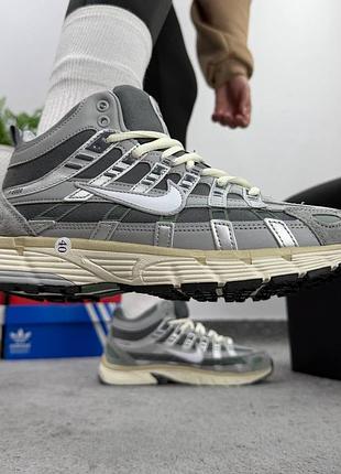 Nike p-6000 light green grey gore tex 2