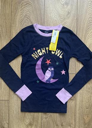 Піжама для дівчинки old navy night owl синя