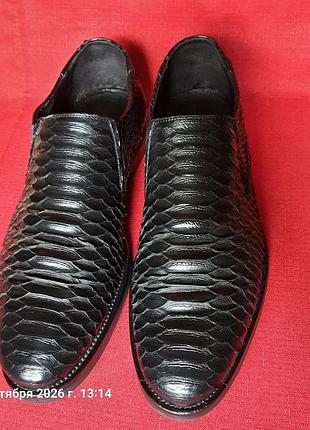 Baldinini python (кожа питона) made in italy (италия) брендовые туфли