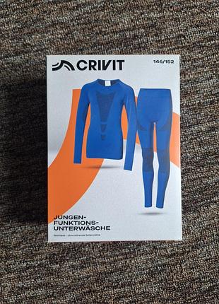 Термобелье crivit в наличии размеры 134-140, 146-152 и 158-164.