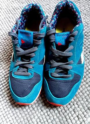 Жіночі кросівки reebok бірюзові 36 розмір 24 см устілка
