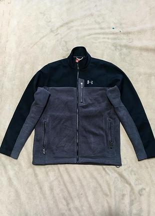 Оригинальная мужская флисовая термо куртка -кофта under armour